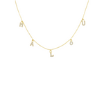 Gravure Letter Pendant - Gravure