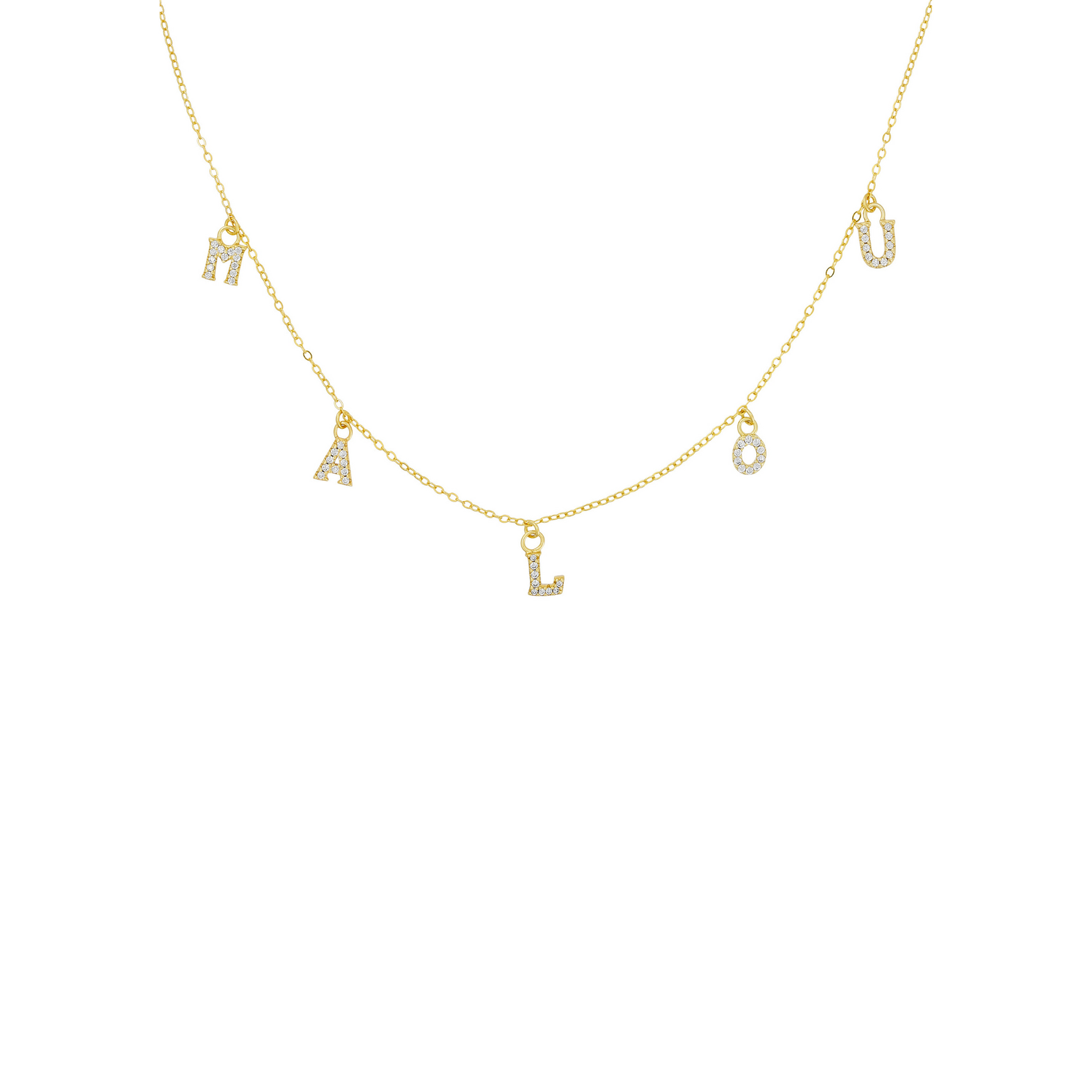Gravure Letter Pendant - Gravure